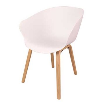Arn Tub Chair with Natural Loop Timber Legs - office furniture
