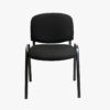 Easy Black Fabric Visitor Chair 1 3 10 - Office Furniture Easy Black Fabric Visitor Chair - office furniture