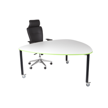 Tripod Student Table 1600 With Wheels - office furniture
