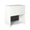Clarisse Modular Storage Units 5 5M2TS800WH Angled copy - Office Furniture 5M2TS800WH Angled copy